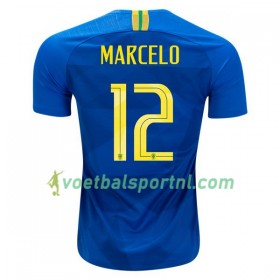 Brazilië Marcelo 12 Uit Shirt WK voetbal 2018